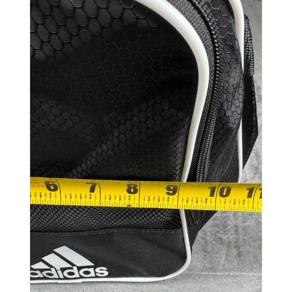 Adidas Defender Medium Duffle Bag‎ Black White One Size 104384-A No Strap